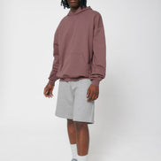 Organic Boxy Heavy Hooded Sweatshirt: Unisex