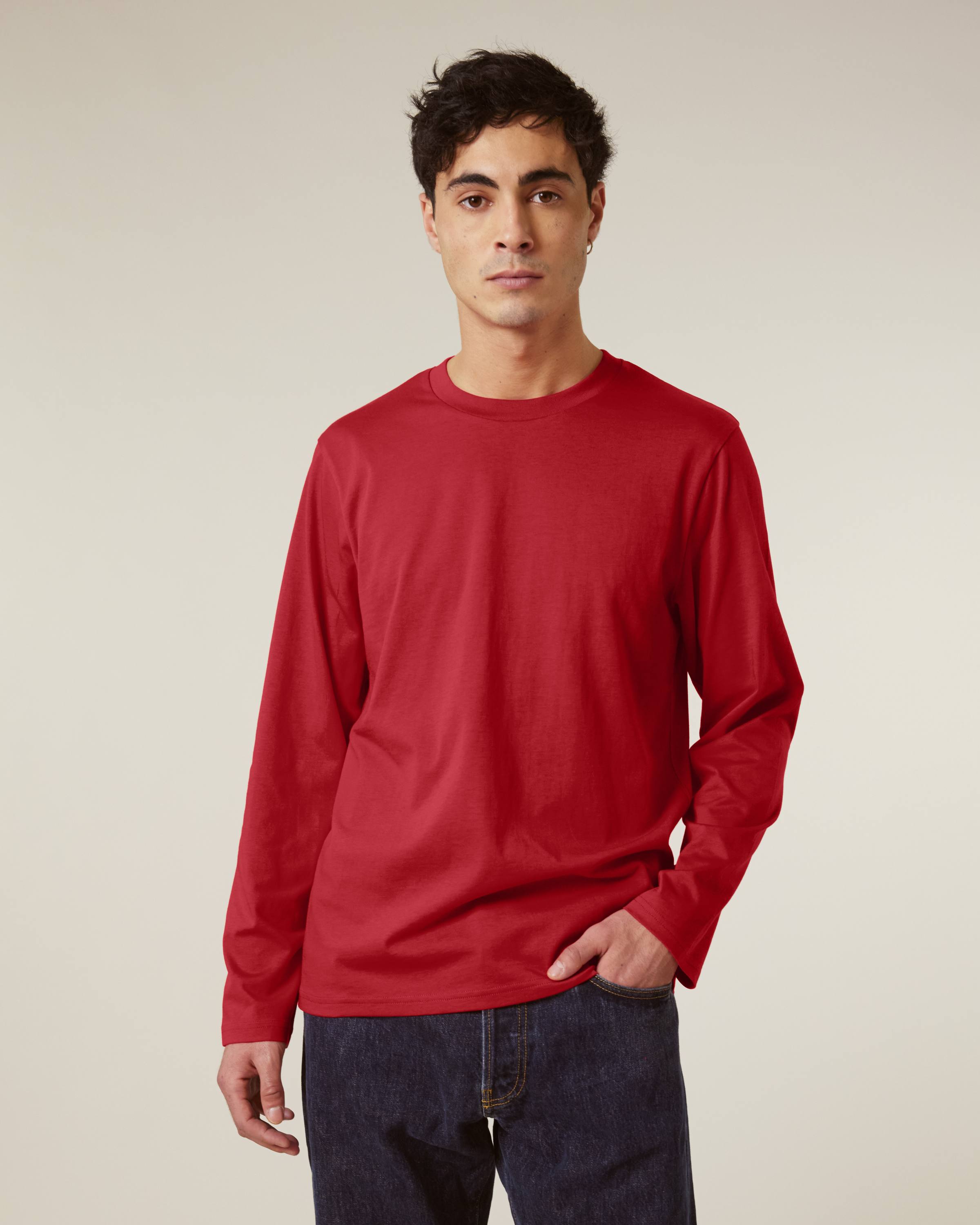 Organic Colours Long Sleeve T-Shirt: Men's