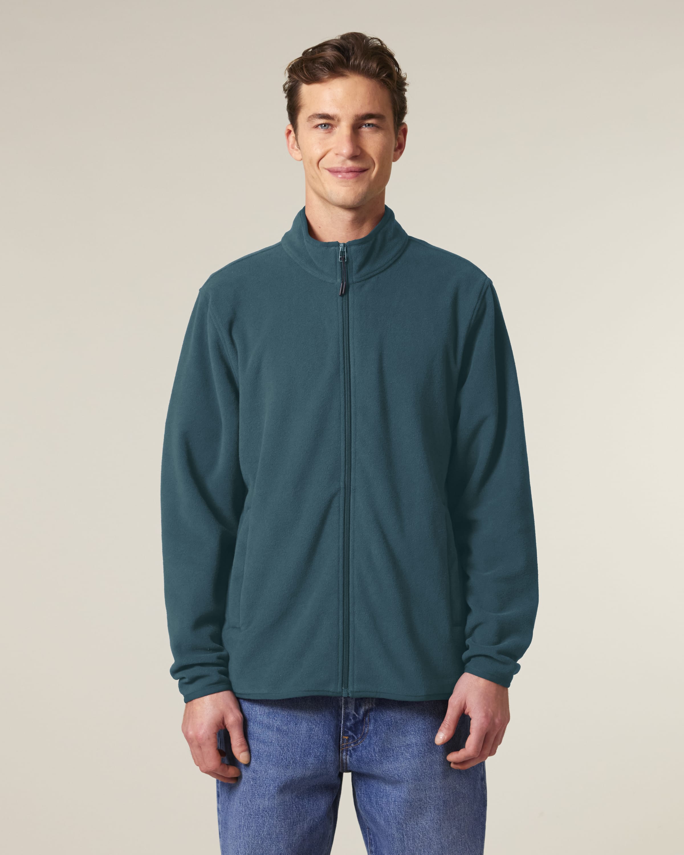 Polyester Fleece Jacket: Men's