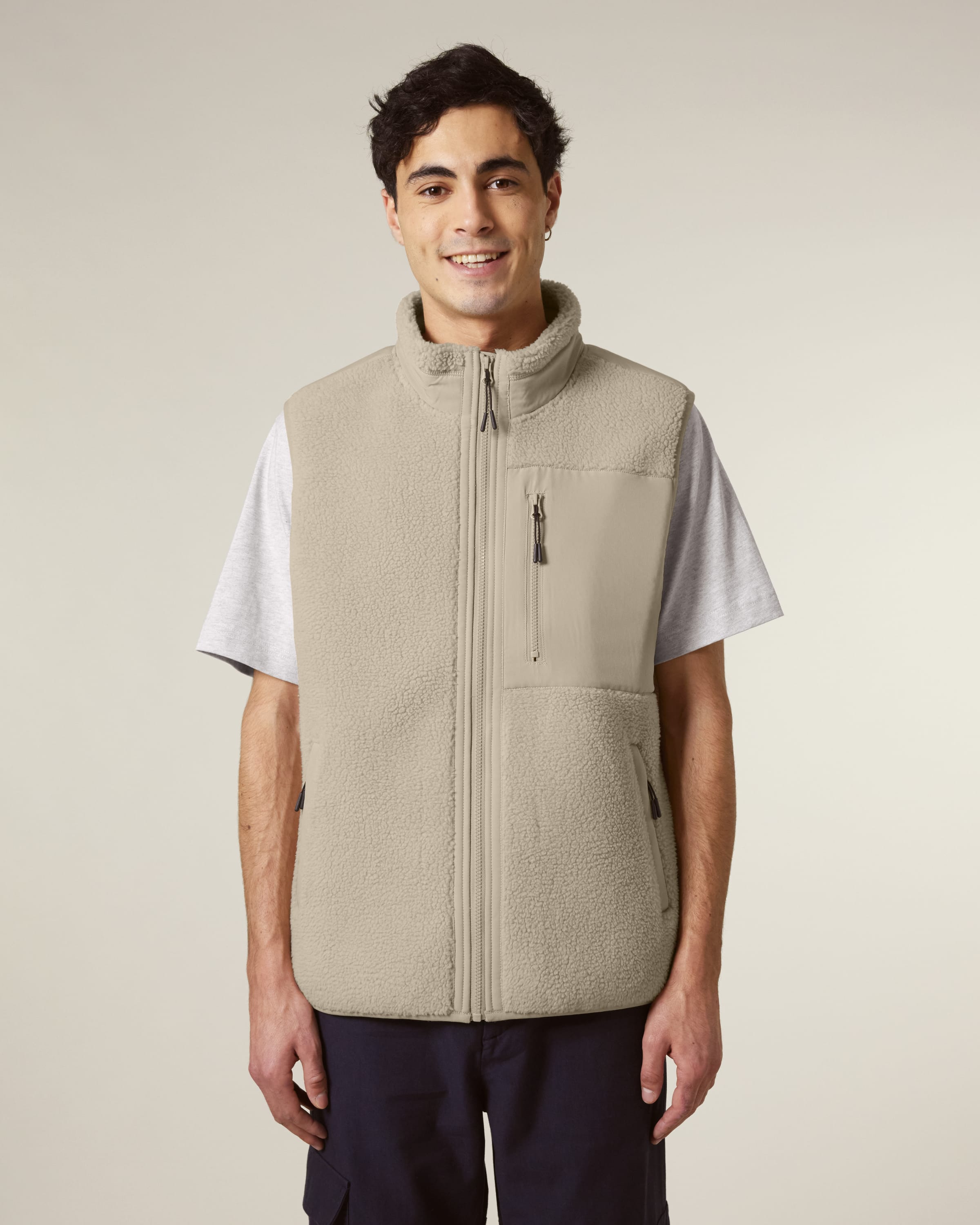 Sherpa Fleece Bodywarmer: Unisex