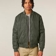 Recycled Bomber Jacket: Unisex