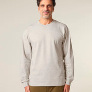 Organic Heavyweight Relaxed Long Sleeve T-Shirt: Unisex