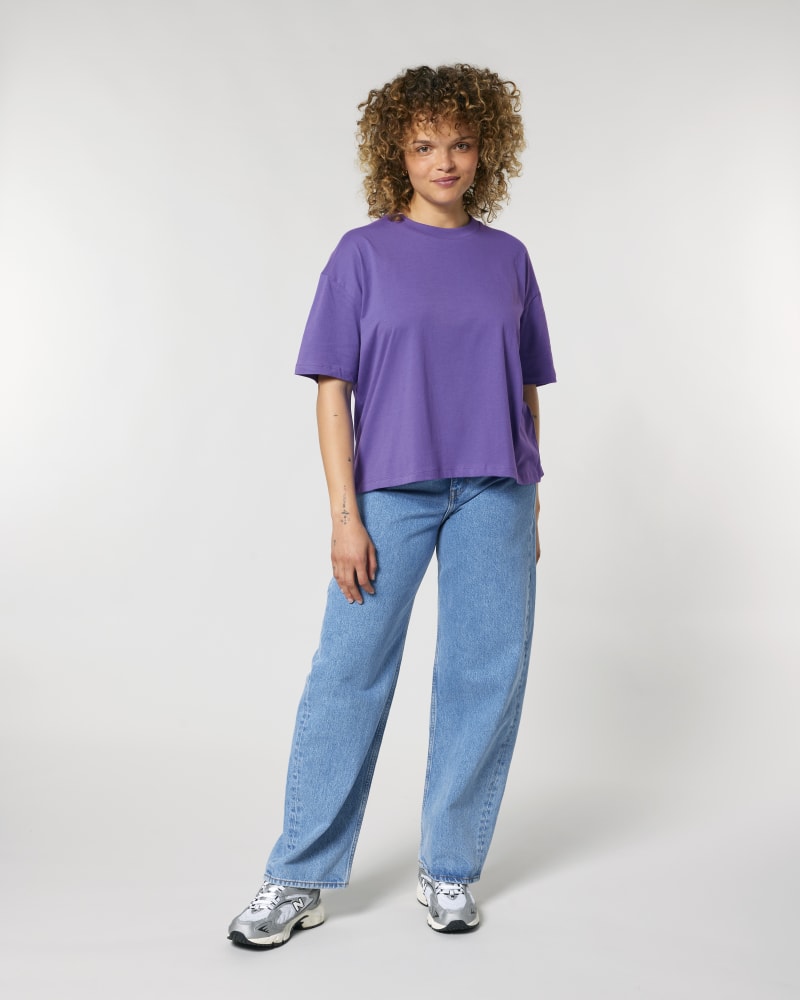Organic Colours Boxy T-Shirt: Women's