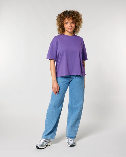 Organic Colours Boxy T-Shirt: Women's