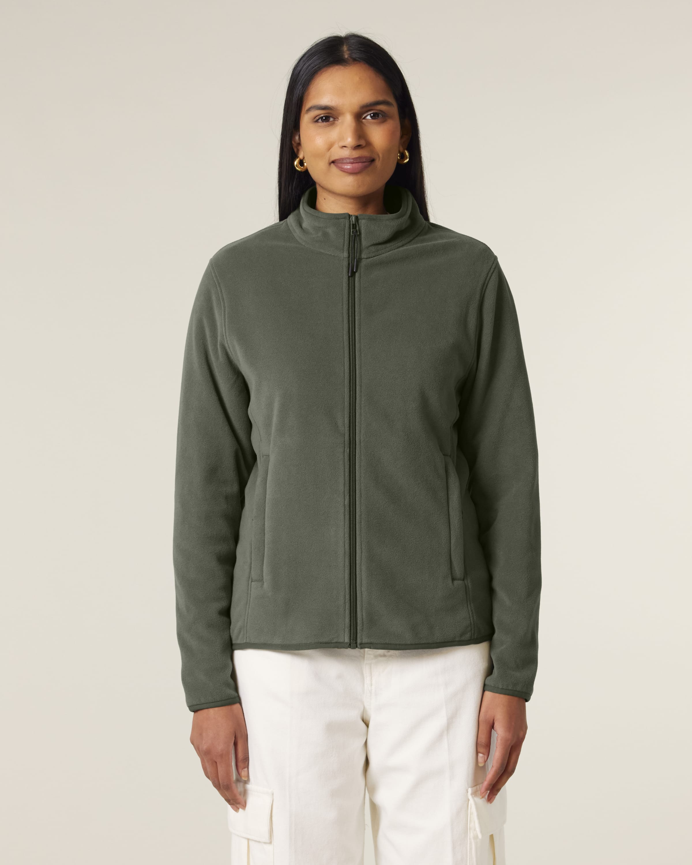 Polyester Fleece Jacket: Women's