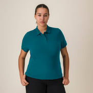 Organic Lightweight Polo Shirt: Women's