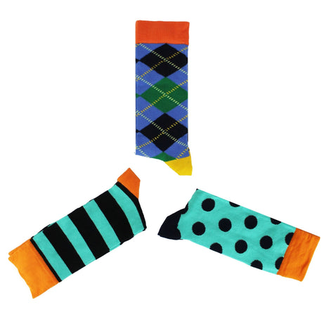 3 Pack of Novelty Dress Mens Socks