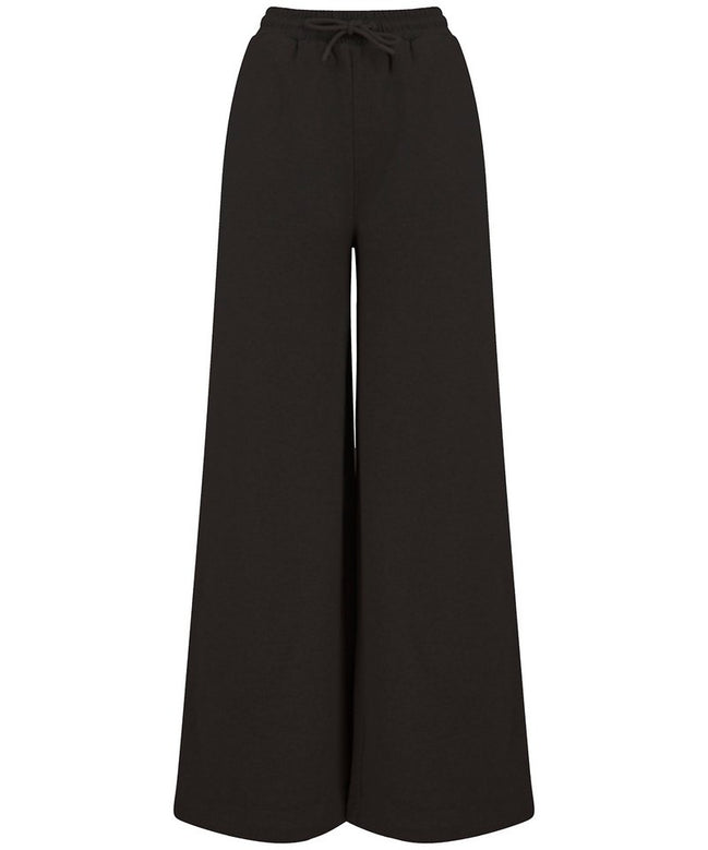 Regenerated Cotton Wide Leg Joggers: Women's
