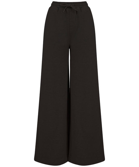 Regenerated Cotton Wide Leg Joggers: Womens