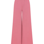 Regenerated Cotton Wide Leg Joggers: Women's