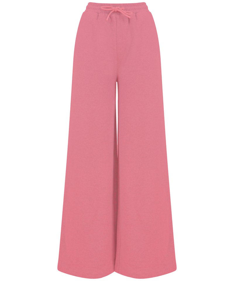 Regenerated Cotton Wide Leg Joggers: Women's