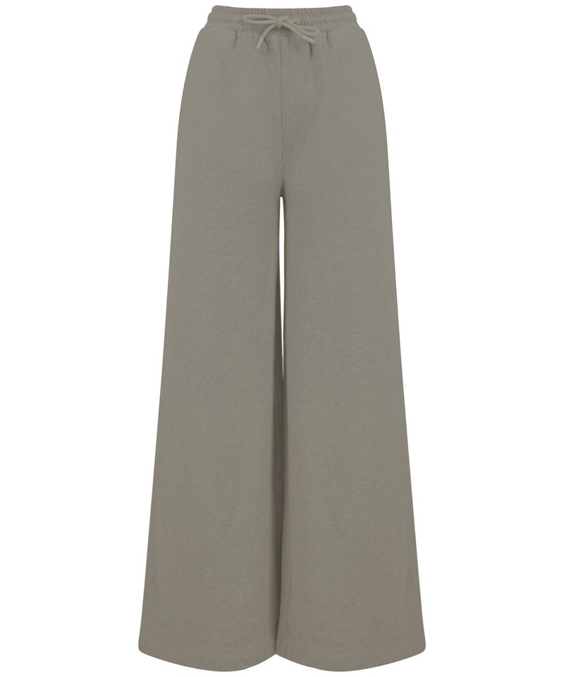Regenerated Cotton Wide Leg Joggers: Women's
