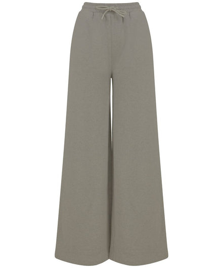 Regenerated Cotton Wide Leg Joggers: Women's