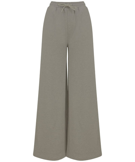Regenerated Cotton Wide Leg Joggers: Womens