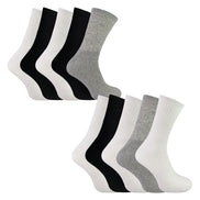 Mens 10 Pack Multipack Sport Socks | Breathable Cotton Running Socks
