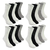 Mens 20 Pack Multipack Sport Socks | Breathable Cotton Running Socks