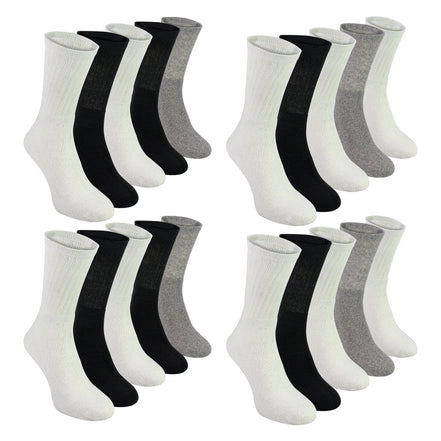 Mens 20 Pack Multipack Sport Socks | Breathable Cotton Running Socks