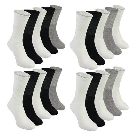 Mens 20 Pack Multipack Sport Socks | Breathable Cotton Running Socks