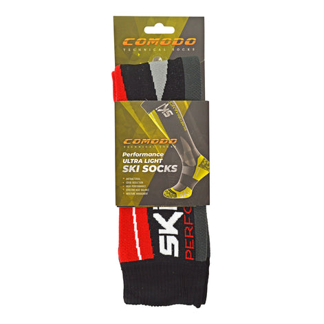1 Pack Men's & Ladies Lightweight Anatomical Ski Socks