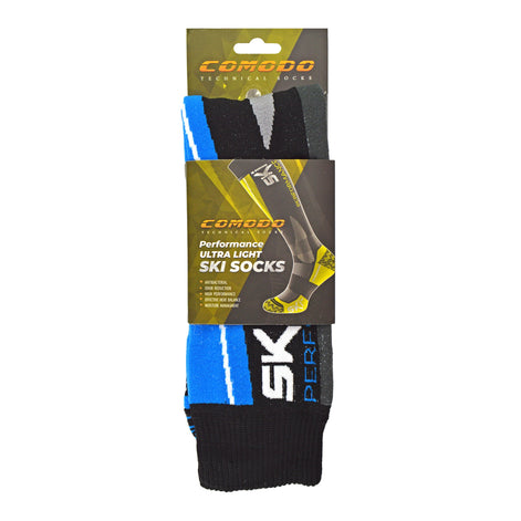 1 Pack Men's & Ladies Lightweight Anatomical Ski Socks