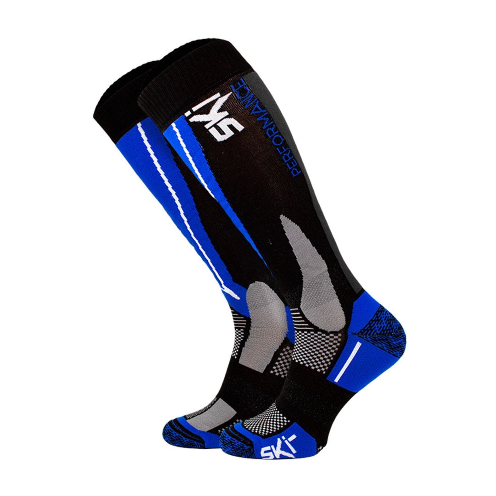 1 Pack Men's & Ladies Lightweight Anatomical Ski Socks