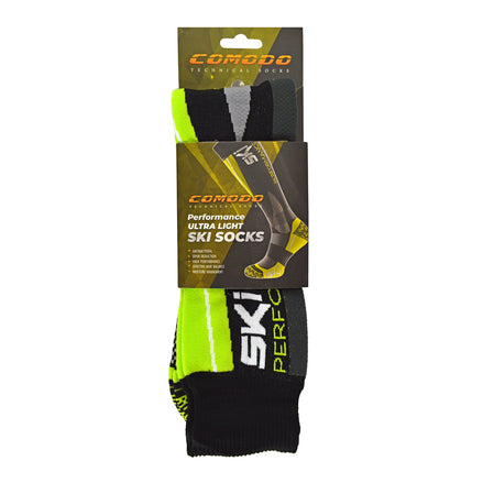 1 Pack Men's & Ladies Lightweight Anatomical Ski Socks
