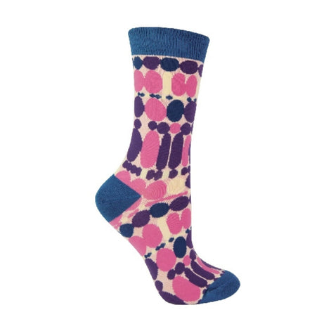 1 Pack Ladies Novelty Patterned Bamboo Socks