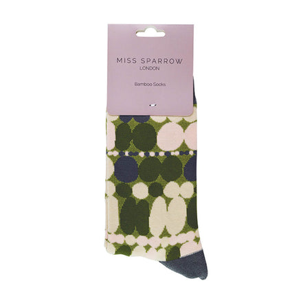 1 Pack Ladies Novelty Patterned Bamboo Socks