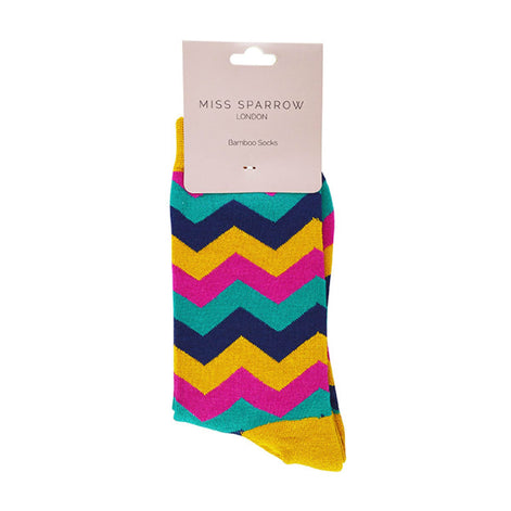 1 Pack Ladies Novelty Patterned Bamboo Socks