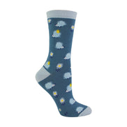 1 Pack Ladies Novelty Hedgehog Bamboo Socks
