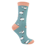 1 Pack Ladies Novelty Duck Egg Sheep Bamboo Socks