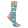 1 Pack Ladies Novelty Duck Egg Sheep Bamboo Socks