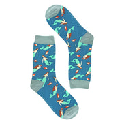 Ladies Mermaids Novelty Patterned Bamboo Socks