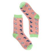 Ladies Dolphins Novelty Patterned Bamboo Socks