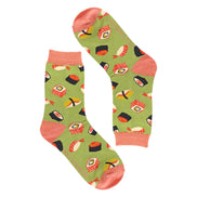 Ladies Sushi Novelty Patterned Bamboo Socks
