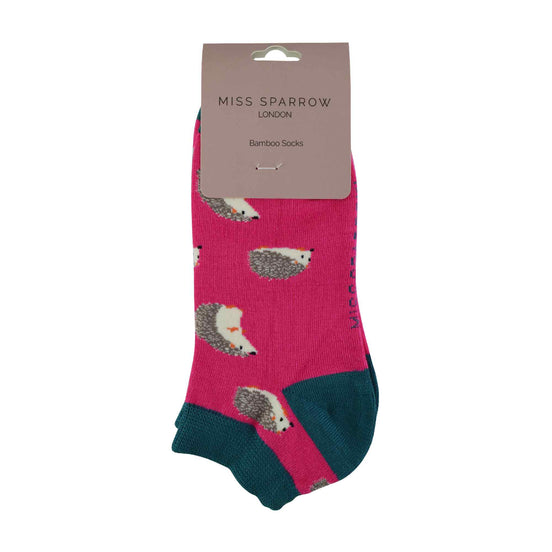 1 Pack Ladies Novelty Animal Themed Bamboo Trainer Socks