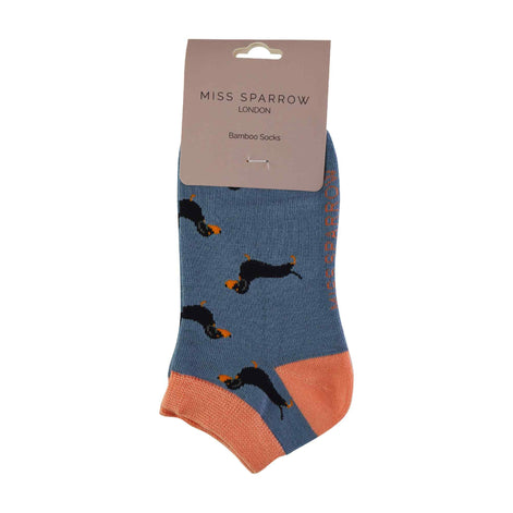 1 Pack Ladies Novelty Animal Themed Bamboo Trainer Socks