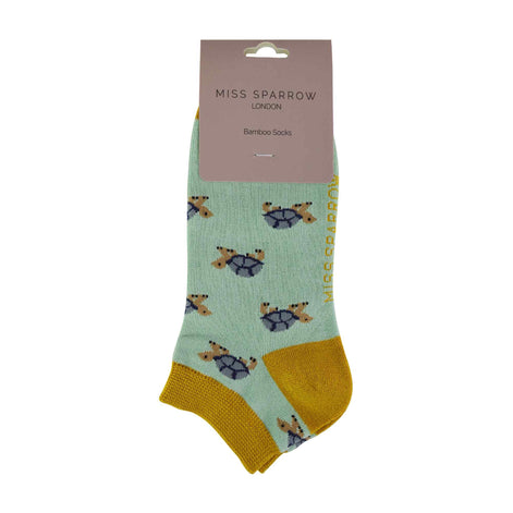 1 Pack Ladies Novelty Animal Themed Bamboo Trainer Socks