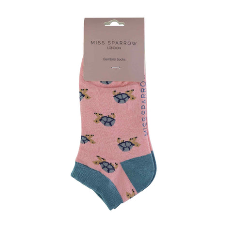1 Pack Ladies Novelty Animal Themed Bamboo Trainer Socks