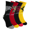 Mens 4 Pack Novelty Game Of Thrones Houses Socks