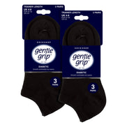 6 Pack Diabetic Trainer Socks for Women | Extra Wide Ankle Socks