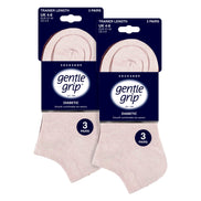 6 Pack Diabetic Trainer Socks for Women | Extra Wide Ankle Socks