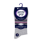 6 Pack Ladies Non Elastic Novelty Design Socks