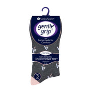 6 Pack Ladies Non Elastic Novelty Design Socks