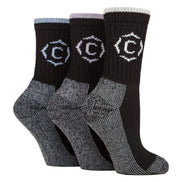 Ladies Heavy Duty Durable Cushioned Hiking Socks with Reinforced Heel & Toe