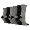 6 Pairs Ladies Water Repellent Midweight Outdoor Socks for Hiking & Walking
