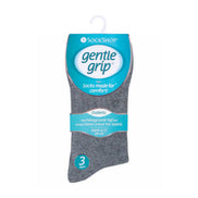 6 Pack Men's Non Elastic Soft Top Cotton Diabetic Socks