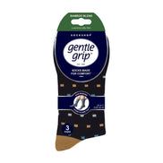 6 Pack Men's Non Elastic Loose Top Bamboo Socks