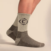 Mens Heavy Duty Durable Cushioned Hiking Socks with Reinforced Heel & Toe
