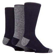 3 Pairs Mens Water Repellent Midweight Outdoor Socks for Hiking & Walking
